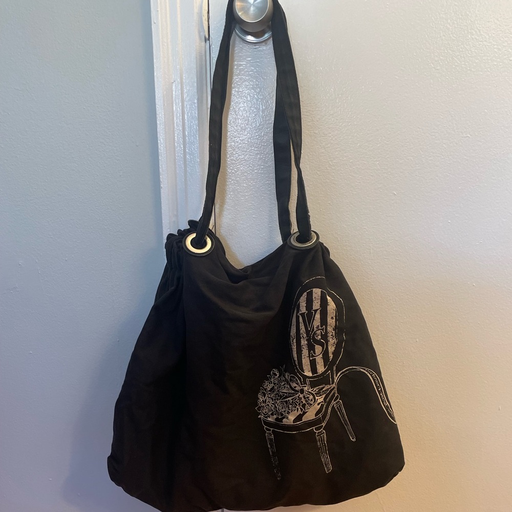 Victoria’s Secret black duffel bag
